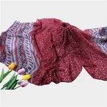 Теплі квадратні поліестерові шарфи на зиму